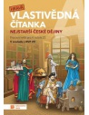 Pracovní učebnice Vlastivědná čítanka nejstarší české dějiny doprovází a zároveň svými čtivými texty doplňuje Hravou vlastivědu 4 nejstarší české dějiny, přičemž každý text odpovídá jedné ze 14 kapitol učebnice, a představuje náhled na konkrétní situaci daného historického období.