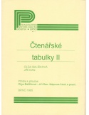 Čtenářské tabulky II.
