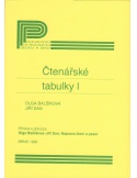 Čtenářské tabulky I.