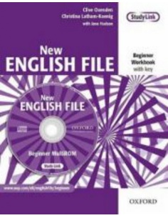 New English File Beginner - Workbook with key + MultiROM (pracovní sešit s klíčem)