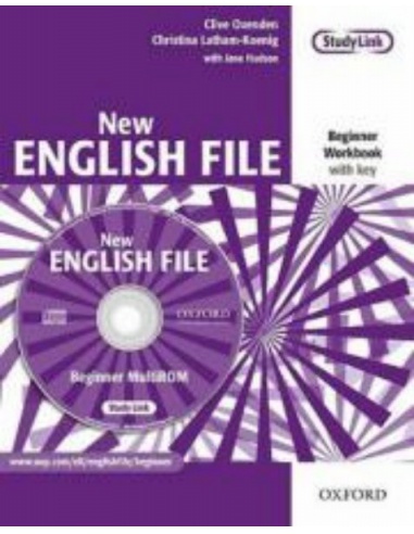 New English File Beginner - Workbook with key + MultiROM (pracovní sešit s klíčem)