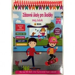 Zábavné úkoly pro školáky můj blok - 9-10 let  - učebnice do