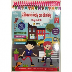 Zábavné úkoly pro školáky můj blok - 7-8 let  - učebnice do