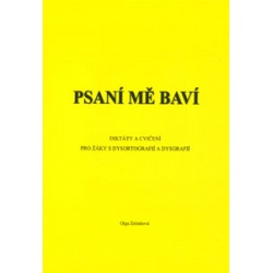 Psaní mě baví - diktáty a cvičení pro žáky s dys  - učebnice do