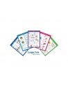 

Logopedická hra do kapsy - 125 úkolů na rozvoj slovní zásoby, sluchového a zrakového vnímání, grafomotorických aktivit. 

Sada obsahuje 5 karet s úkoly. 
