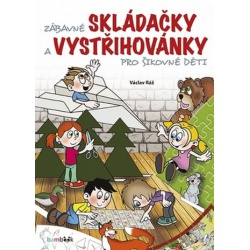 Zábavné skládačky a vystřihovánky pro šikovné děti  - učebnice